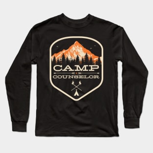 Camp Counselor Design - Camp Staff T-Design Long Sleeve T-Shirt